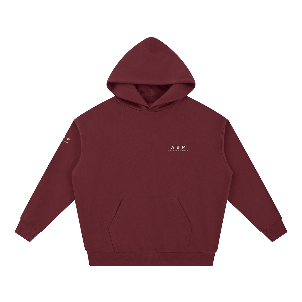 A&P Rec. League Hoodie, Dull Red