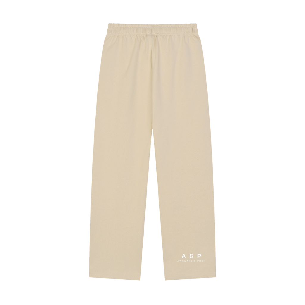 A&P Straight-Leg Sweatpants, Apricot