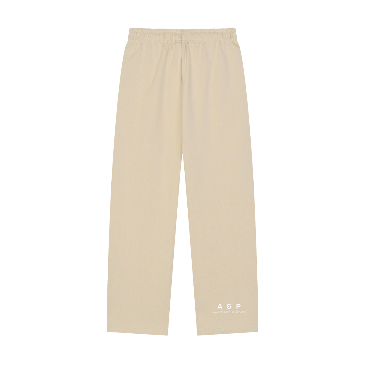 A&P Straight-Leg Sweatpants, Apricot