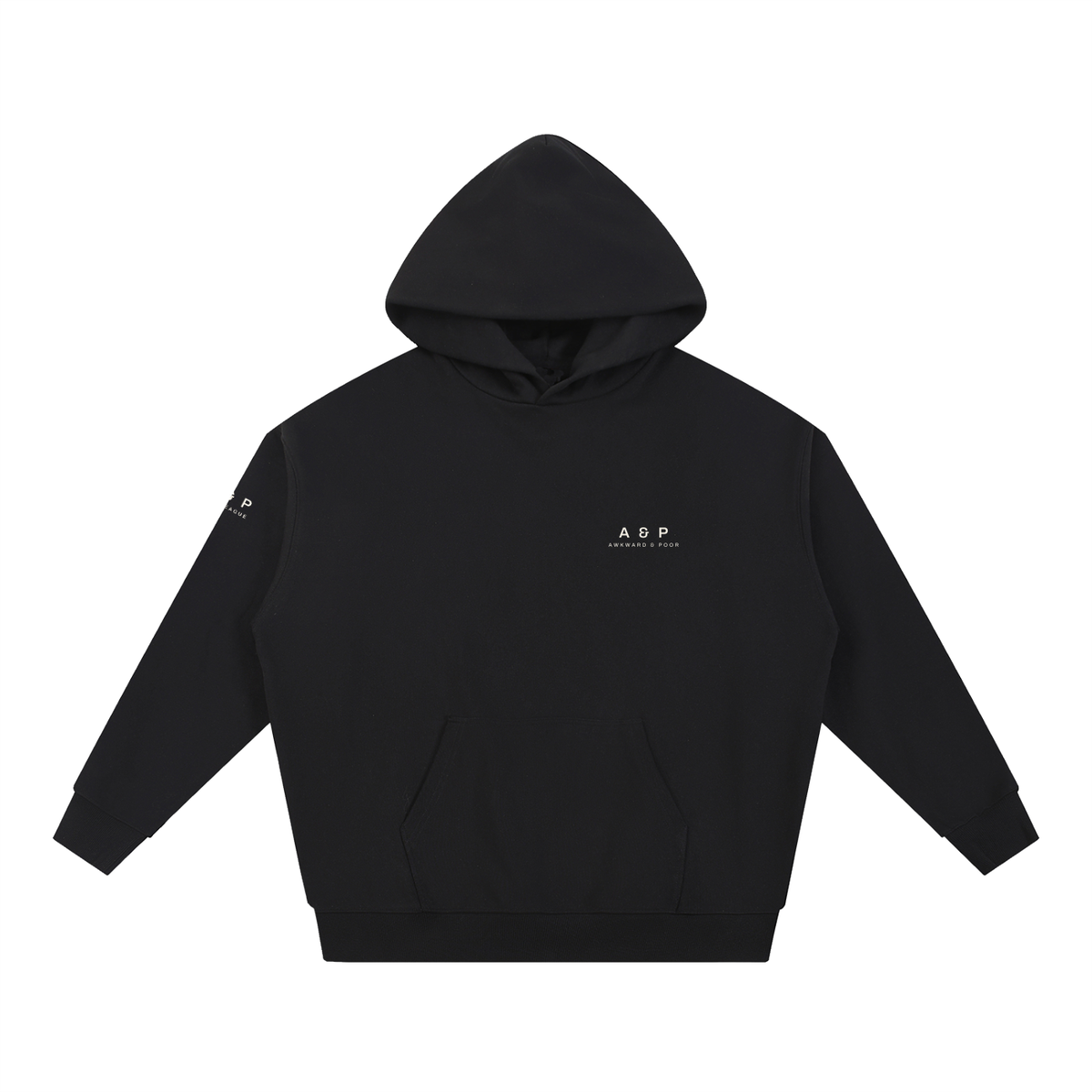A&P Rec. League Hoodie, Black