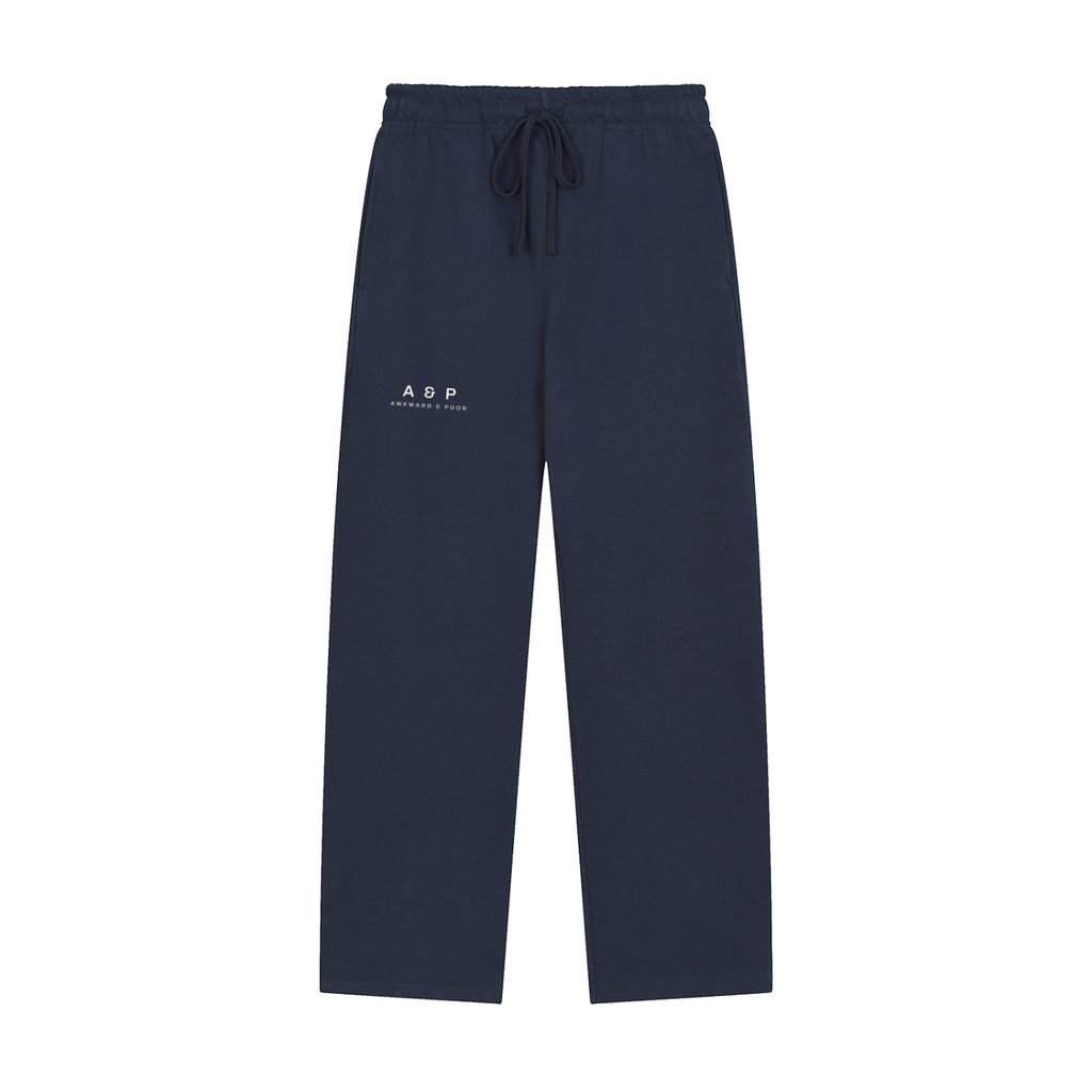 A&P Straight-Leg Sweatpants, Navy Blue