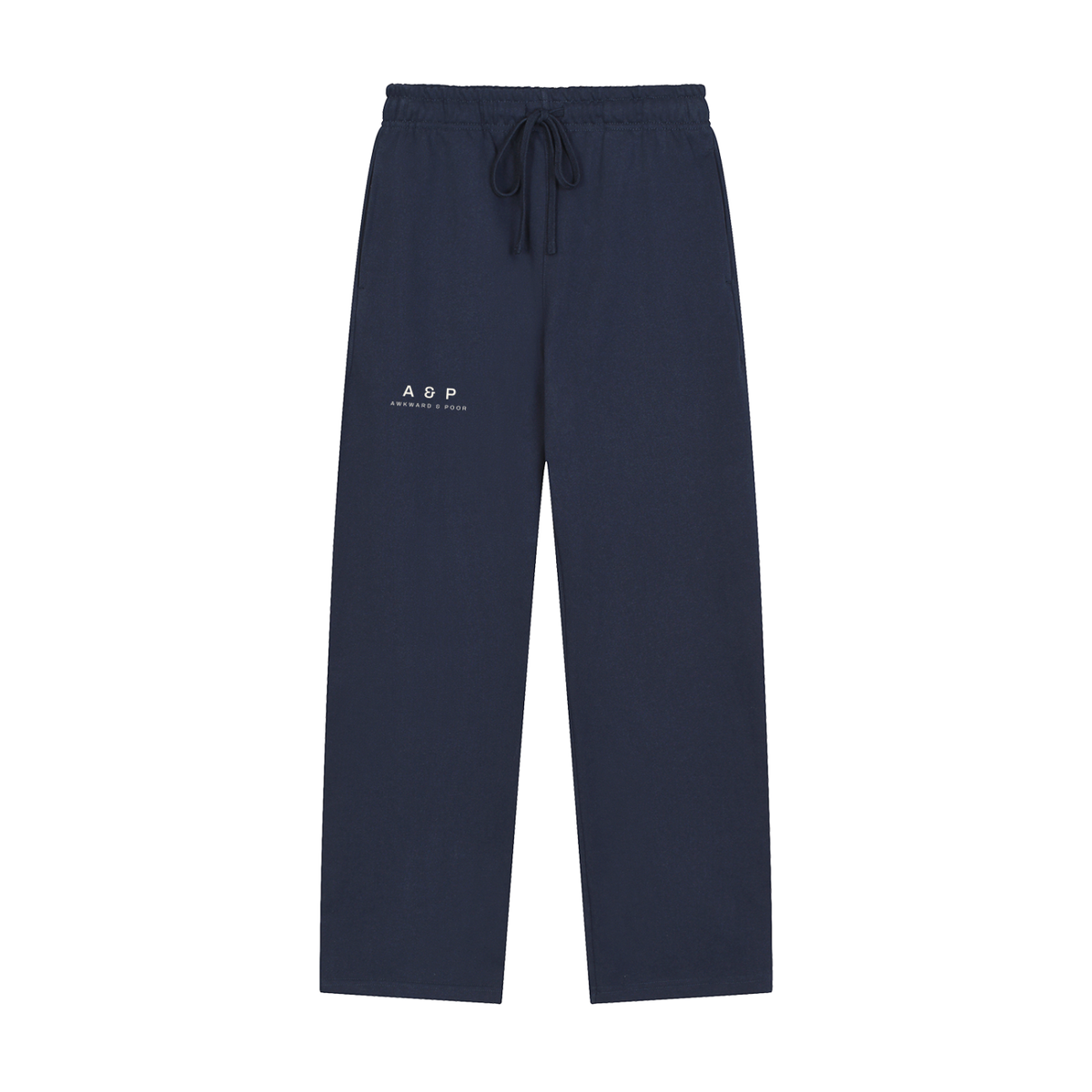 A&P Straight-Leg Sweatpants, Navy Blue
