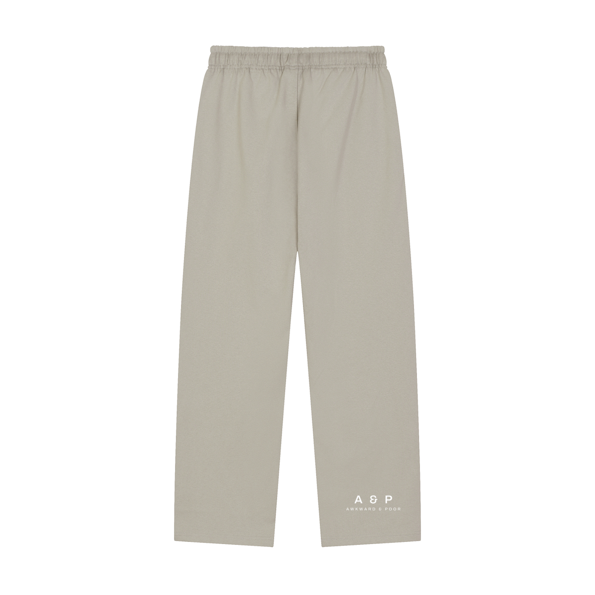 A&P Straight-Leg Sweatpants, Light Gray