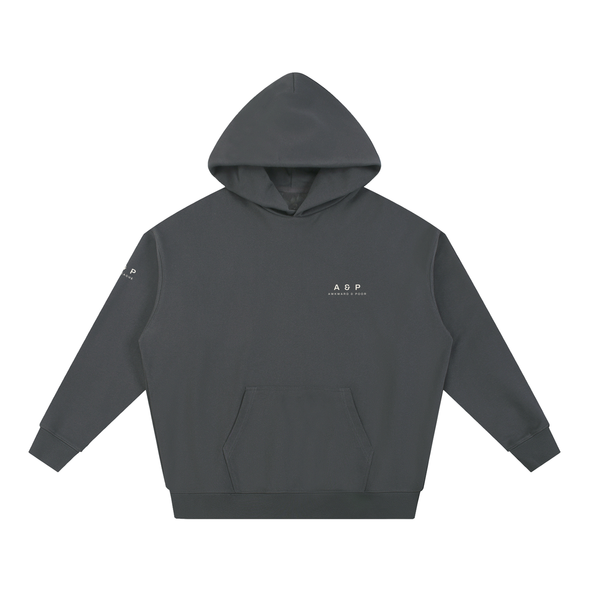 A&P Rec. League Hoodie, Dark Gray