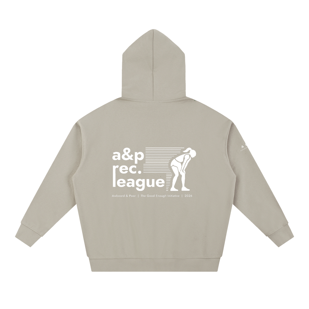 A&P Rec. League Hoodie, Light Gray